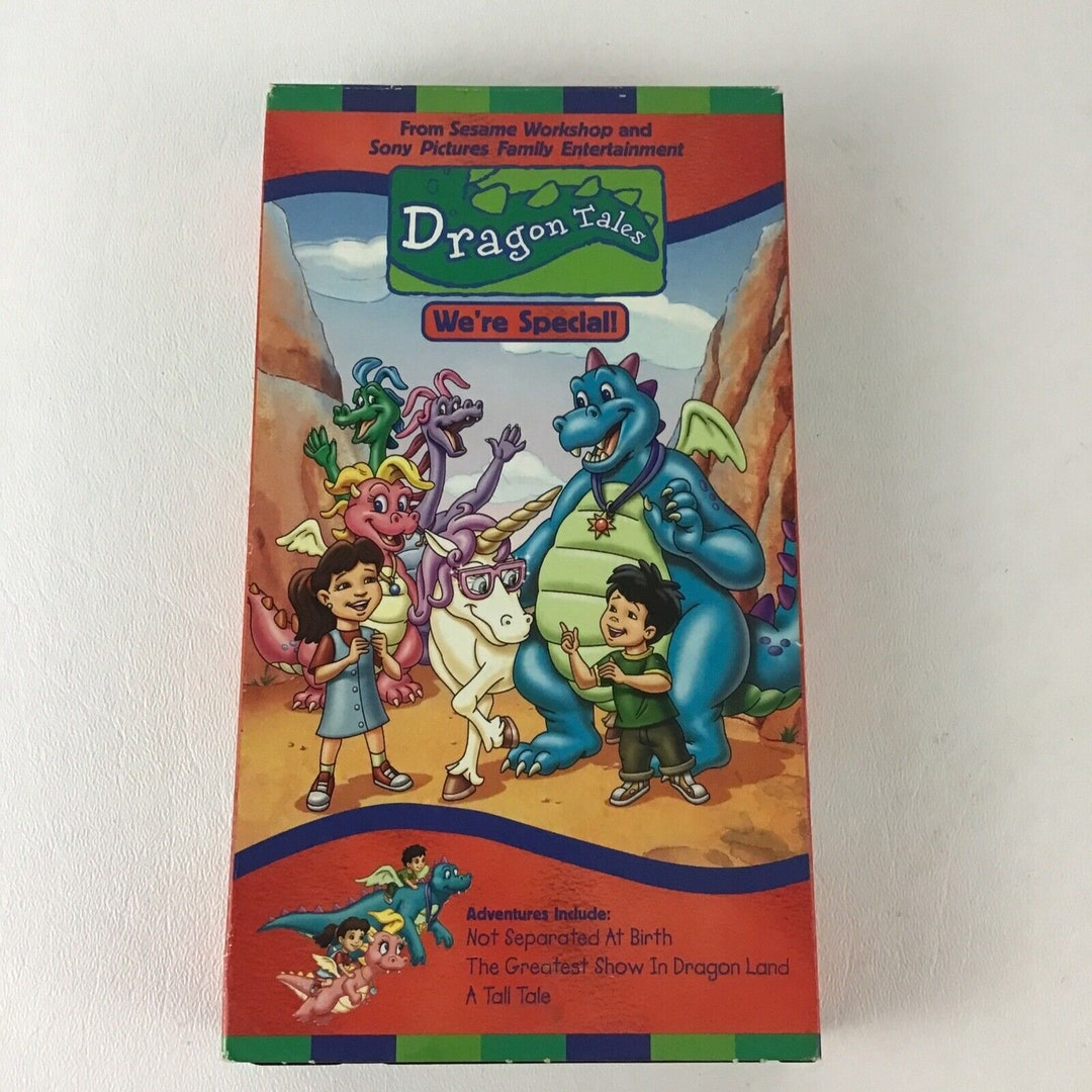 Dragon Tales We're Special VHS Tape Adventures Vintage Etsy