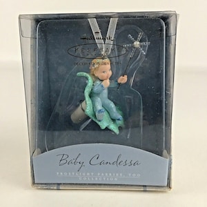 Hallmark Keepsake Christmas Tree Ornament Frostlight Faeries Baby Candessa 2002