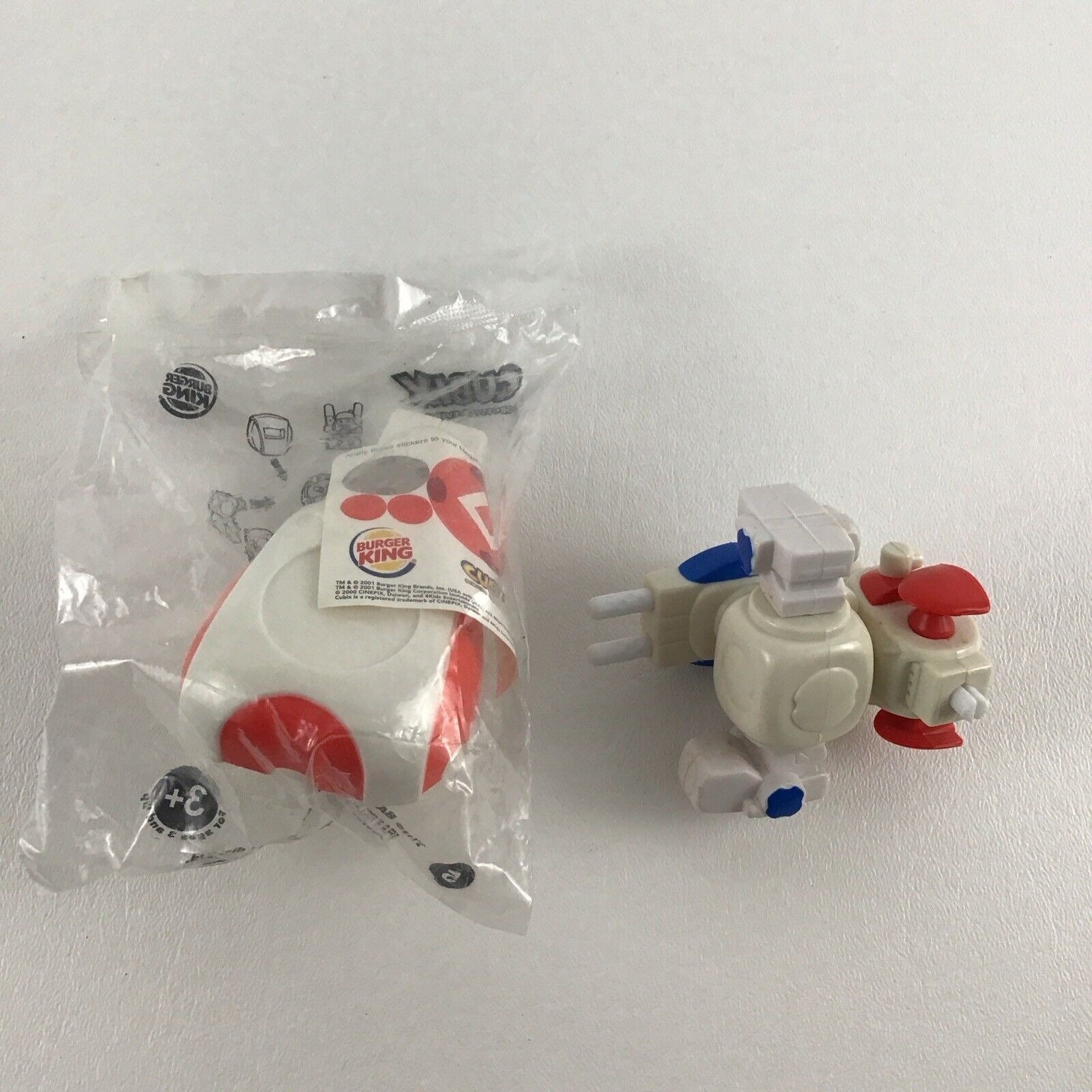 バーガーキングのコレクション Cubix Robots for Everyone Burger King Toys Bubble Town