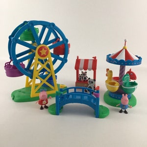 peppa pig fun fair playset