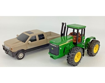 【難あり】ERTL john deer トラクター ダブルホイール Ertl 2586D ジョンディアトラクター 1:64スケール ダイキャスト製