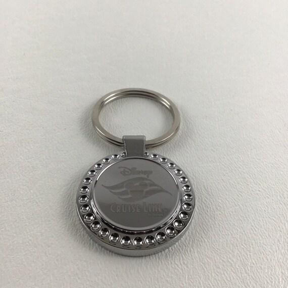 Disney Cruise Line Keychain Mickey Mouse Souvenir Keepsake Silver