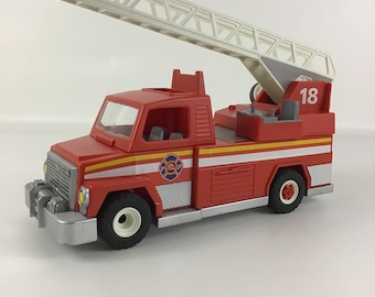 プレイモービル 5980 レスキューラダーユニット 消防車 シティ 未完成