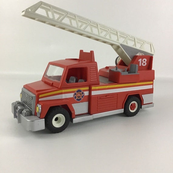 プレイモービル 梯子消防車 プレイモービル 消防車 はしご車 救急車 未完成 - Etsy 日本