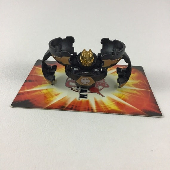 Bakugan Donner Wilda Subterra B2 Schwarz Gold Variante