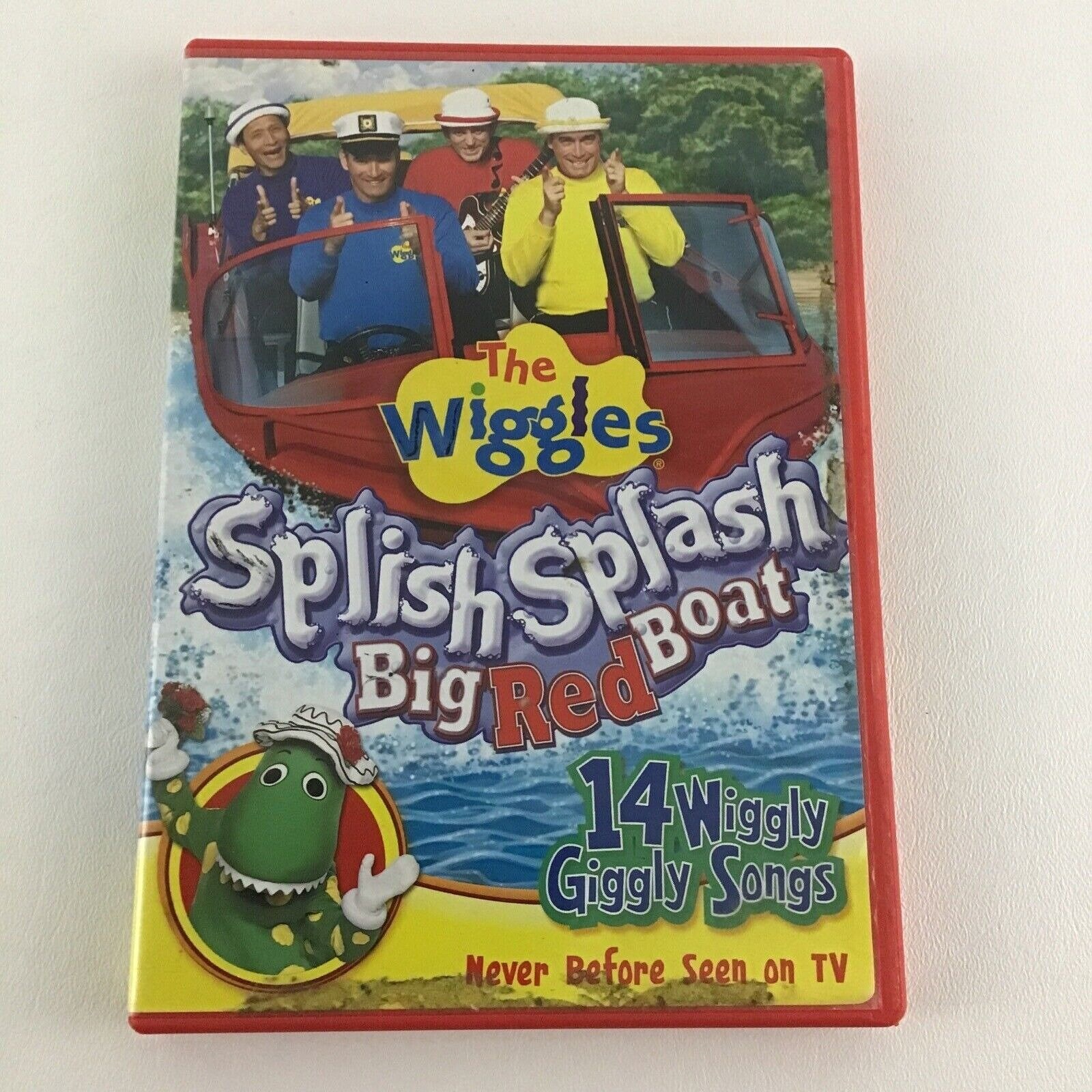 The Wiggles DVD Splish Splash Big Red Boat Wiggly Giggly Songs
