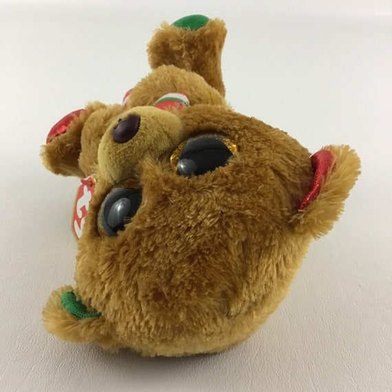 Ty Beanie Boos ベラベア クリスマス ホリデー 6インチ ぬいぐるみ