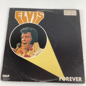 Elvis Presley Forever Vinyl Record Set Album LP Music Rock Roll Vintage 1974 RCA