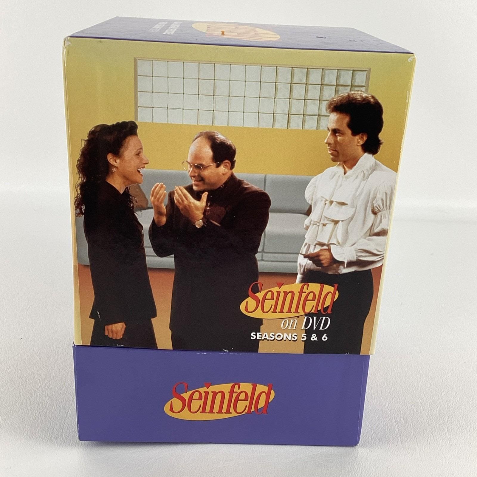 Seinfeld DVD Gift Set Season 5 & 6 the Puffy Shirt Museum
