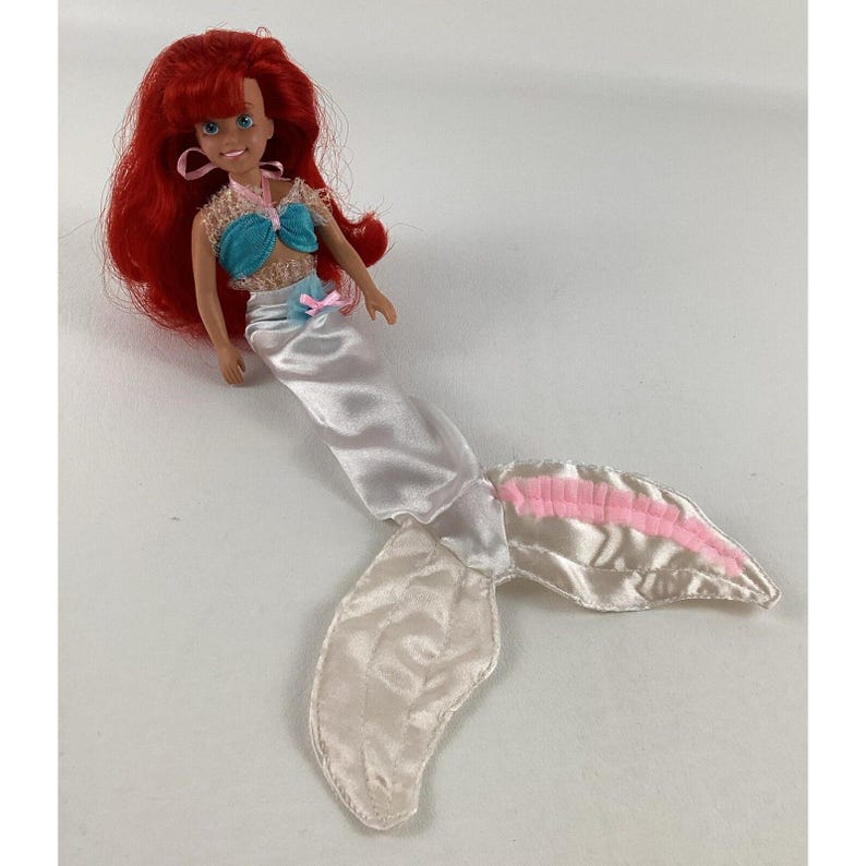 Die kleine Arielle Meerjungfrau Ariel 10"Puppe Mode Outfits Accessoires Lot Vintage 1991 Tyco Bild 7