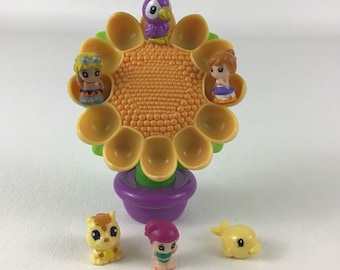 Squinkies Zinkies Snug as A Bug Sunflower Playset Mini Figures