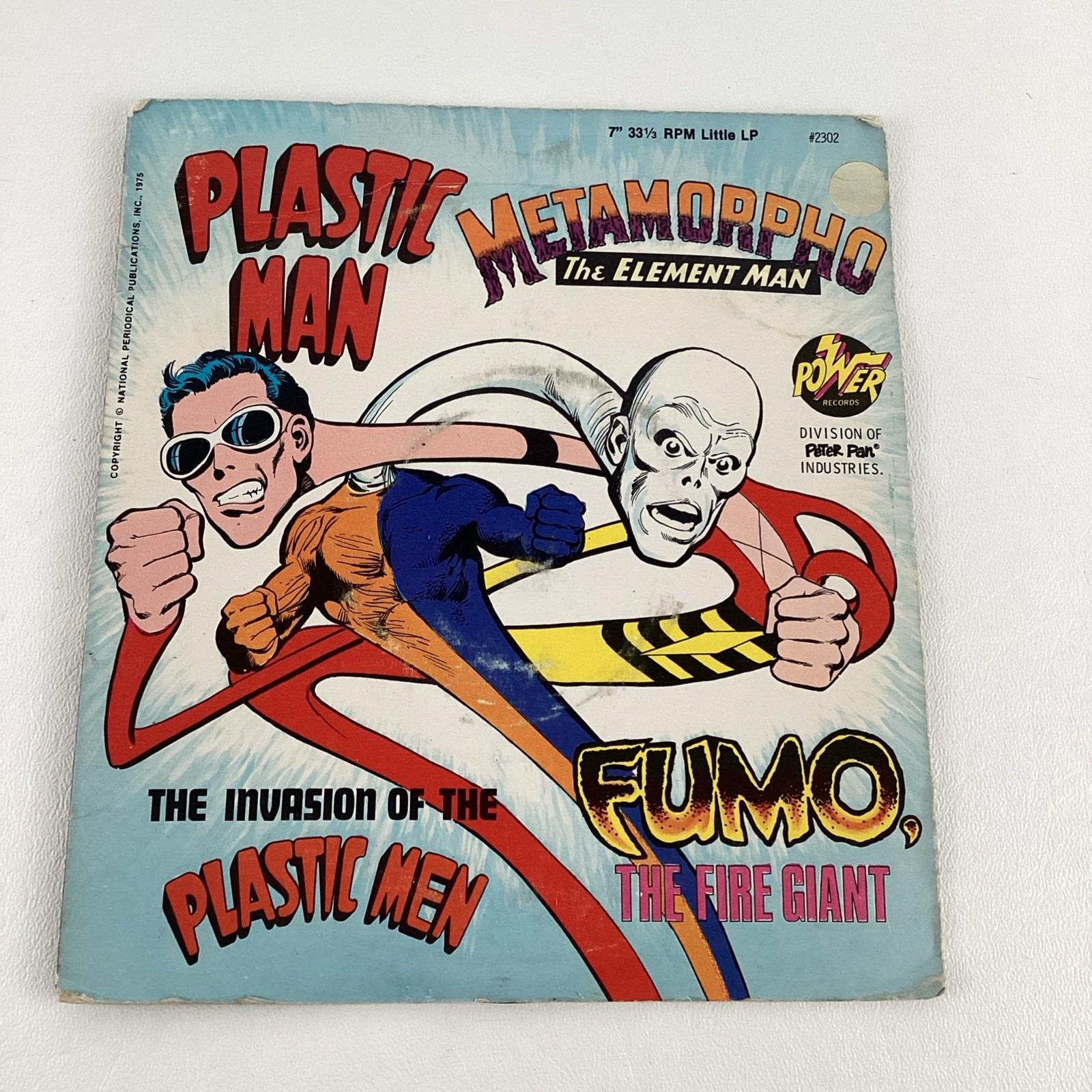 Plastic Man Metamorpho Element Man Fumo Fire Giant Vinyl Record