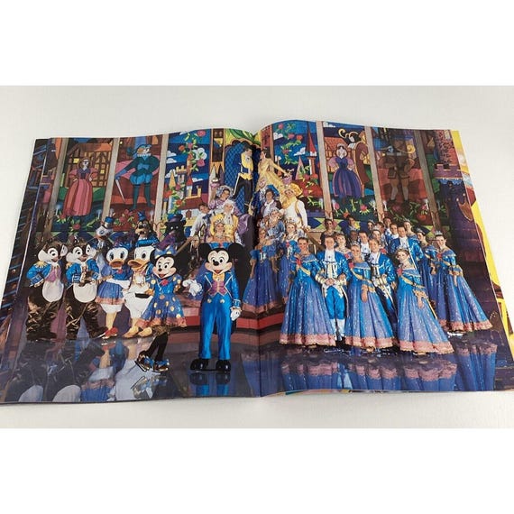 Disney World on Ice 1993 Souvenir Program Beauty and the Beast