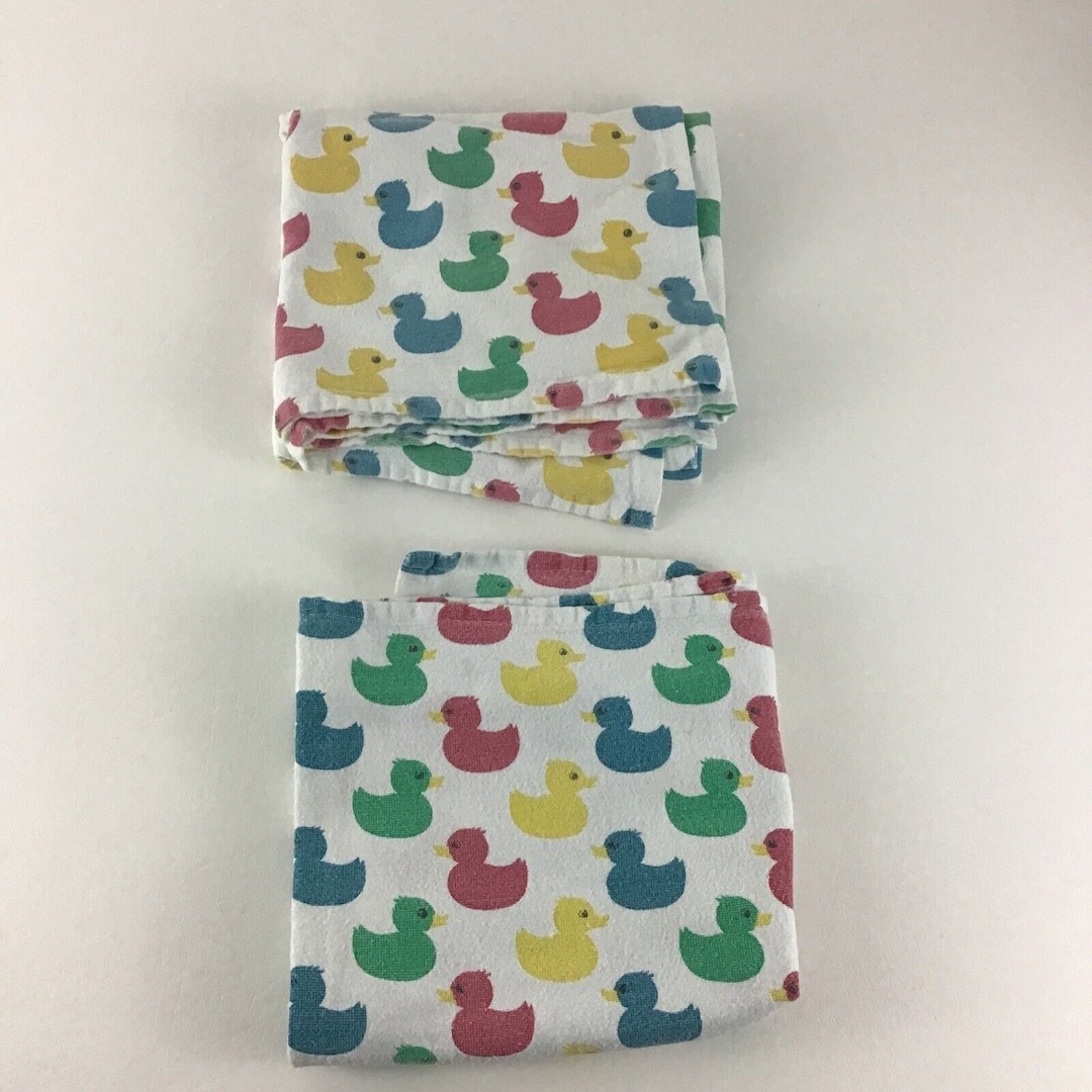 Baby Bedding Crib Nursery Hospital Receiving Blankets Ducks Etsy