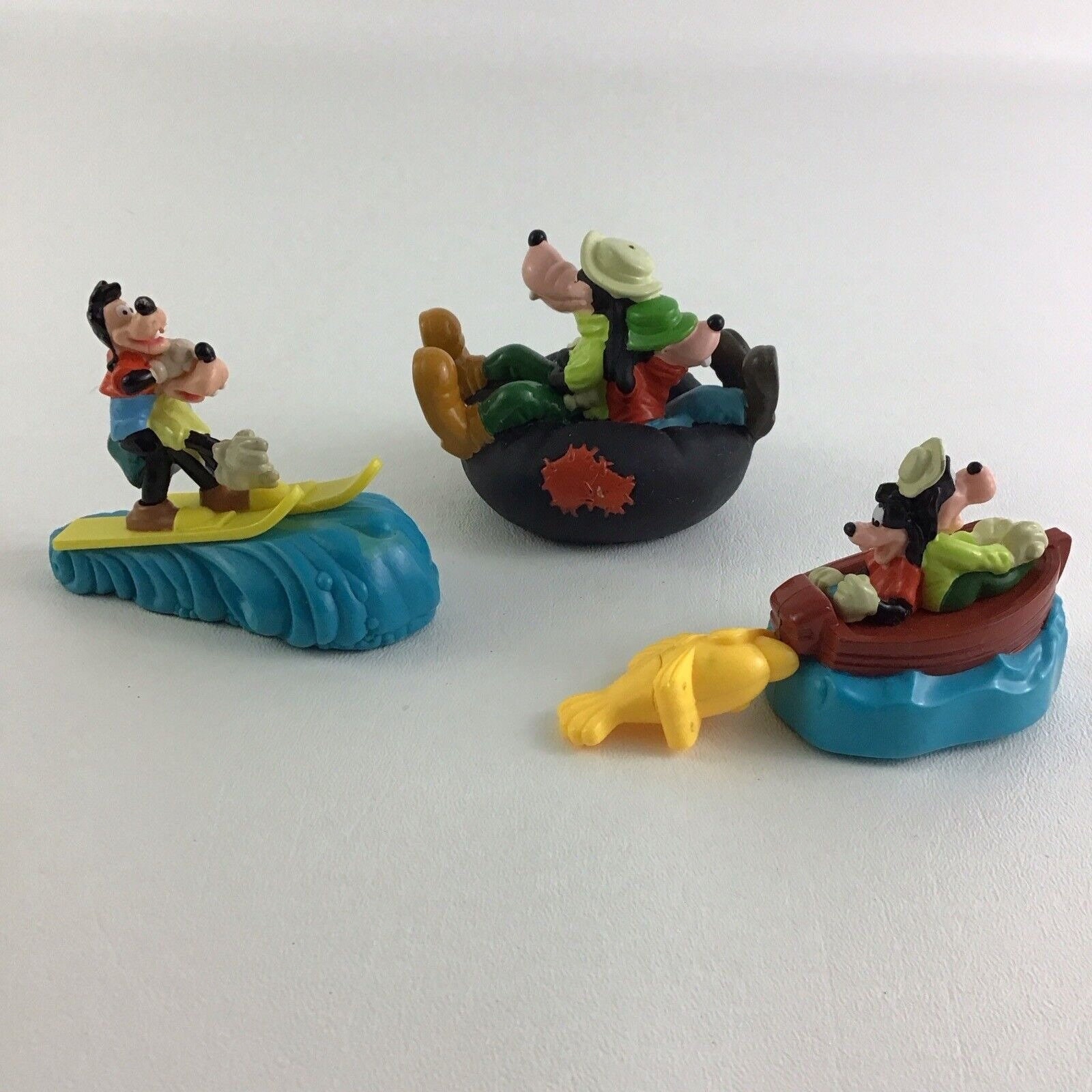 Disney Goofy Max Adventures Movie Burger King Toy Lot Water Sport Vintage  1995 - Main Image