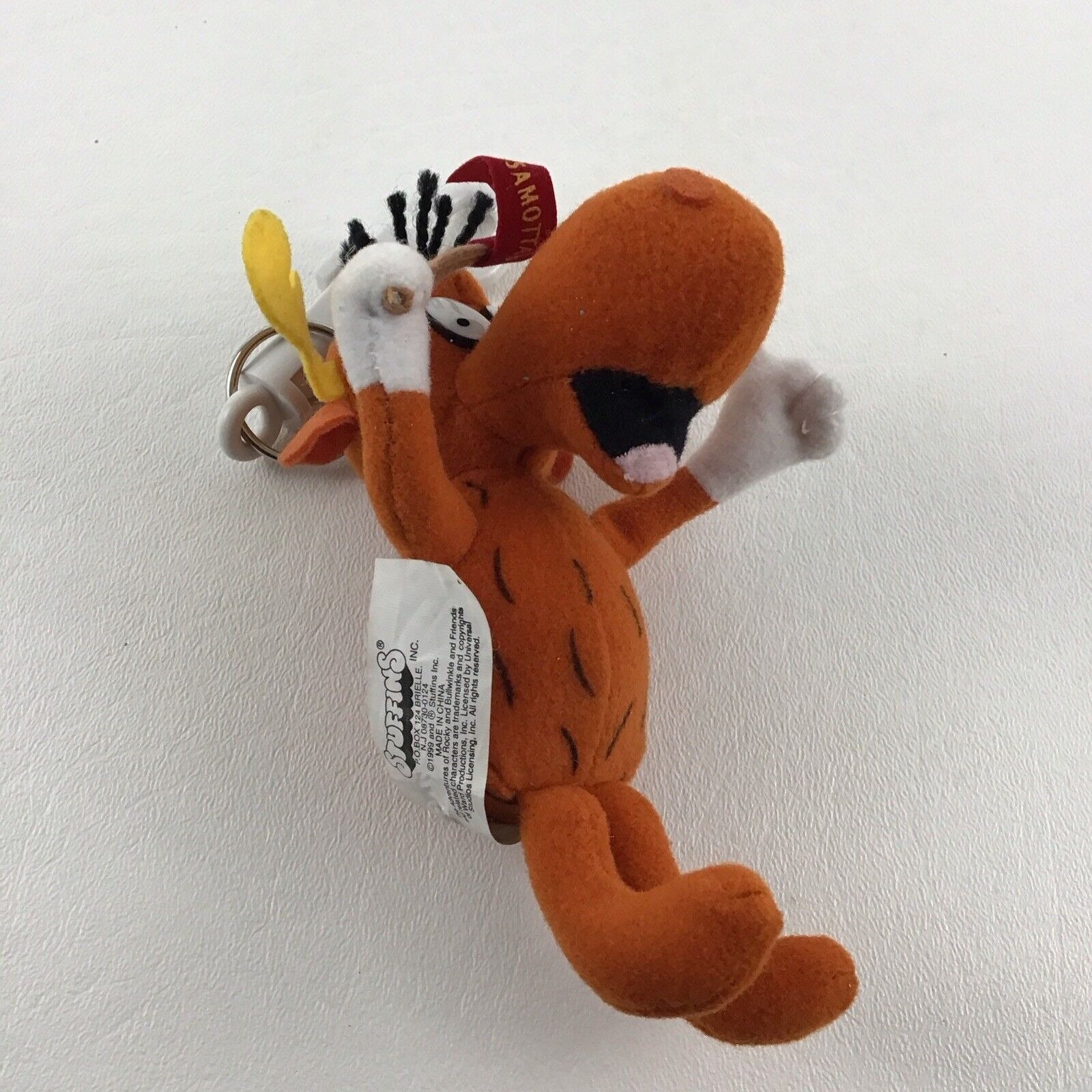 Adventures of Rocky & Bullwinkle Collectible Keychain Set Vintage