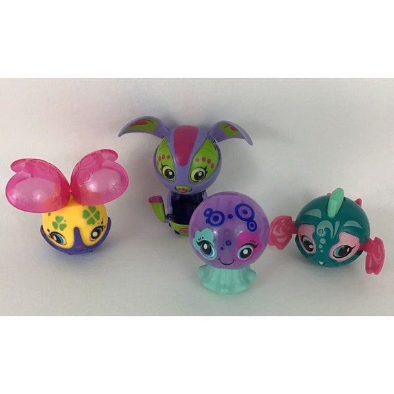 Zoobles Mcdonald's Spring to Life Toys Fish Bunny 4pc Lot Etsy