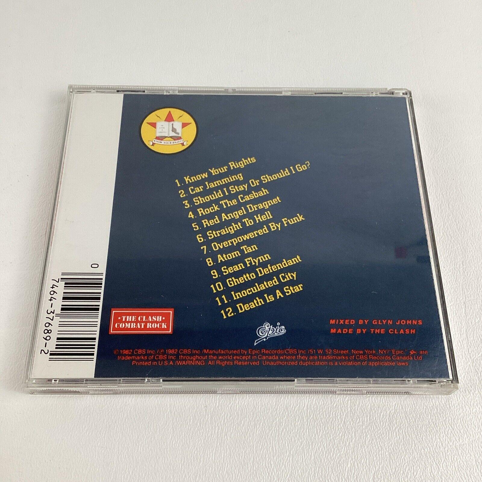 ザ・クラッシュ コンバット ロック CD コンパクトディスク 英語 ロック 