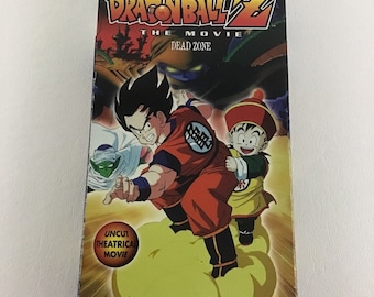 Dragon Ball Z The Movie VHS Tape Dead Zone Anime Vintage 2000 Funimation