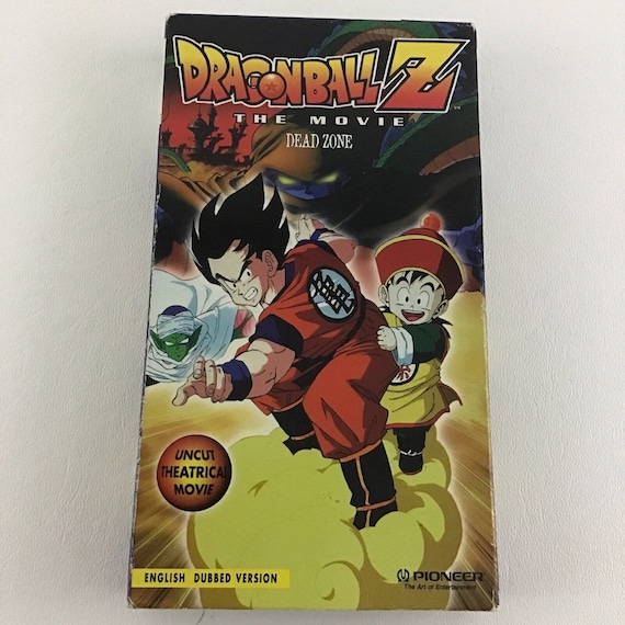 Dragon Ball Z the Movie VHS Tape Dead Zone Anime Vintage 2000