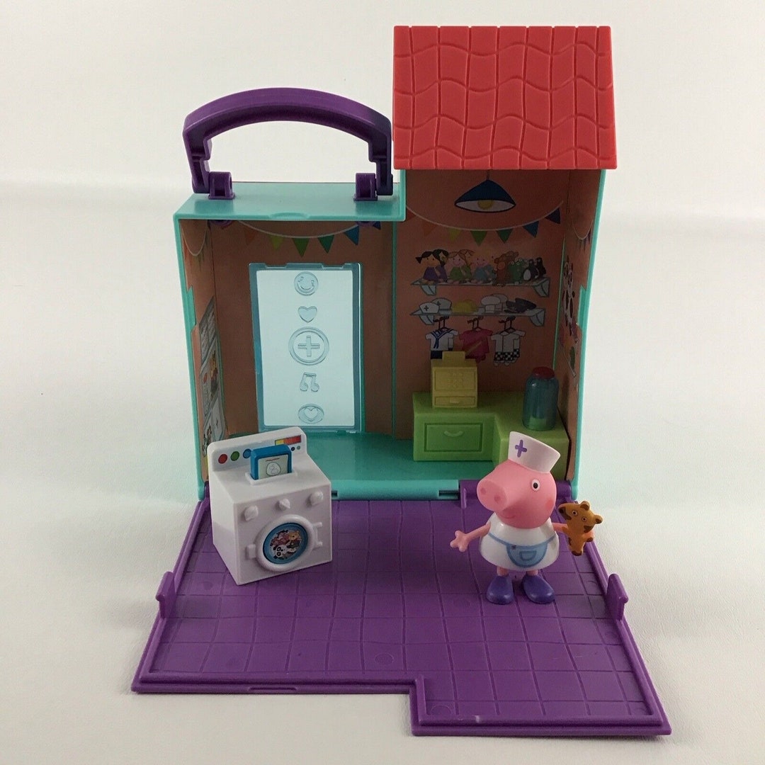 Peppa Pig Little Places Doll Hospital Playset Nurse Figure Etsy