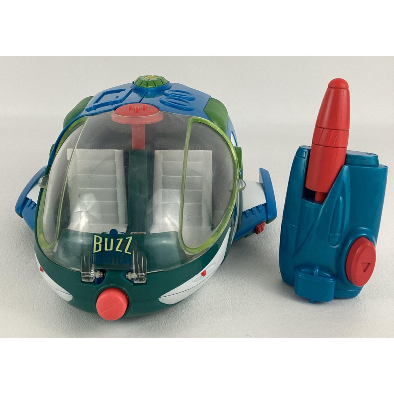 Disney Toy Story Buzz Lightyear Talking Spaceship Sound Effects