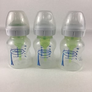 Dr Brown&#39;s Natural Flow Anti Colic Baby Bottles Internal Vent System 5oz Lot