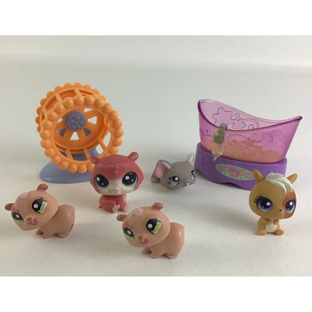 Littlest Pet Shop Bobblehead Figures Mouse Gerbil Hamster Etsy