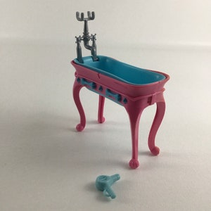 Barbie Stylin Pup Playset Replacement Bathtub Wash Basin Vintage 2002 Mattel Toy