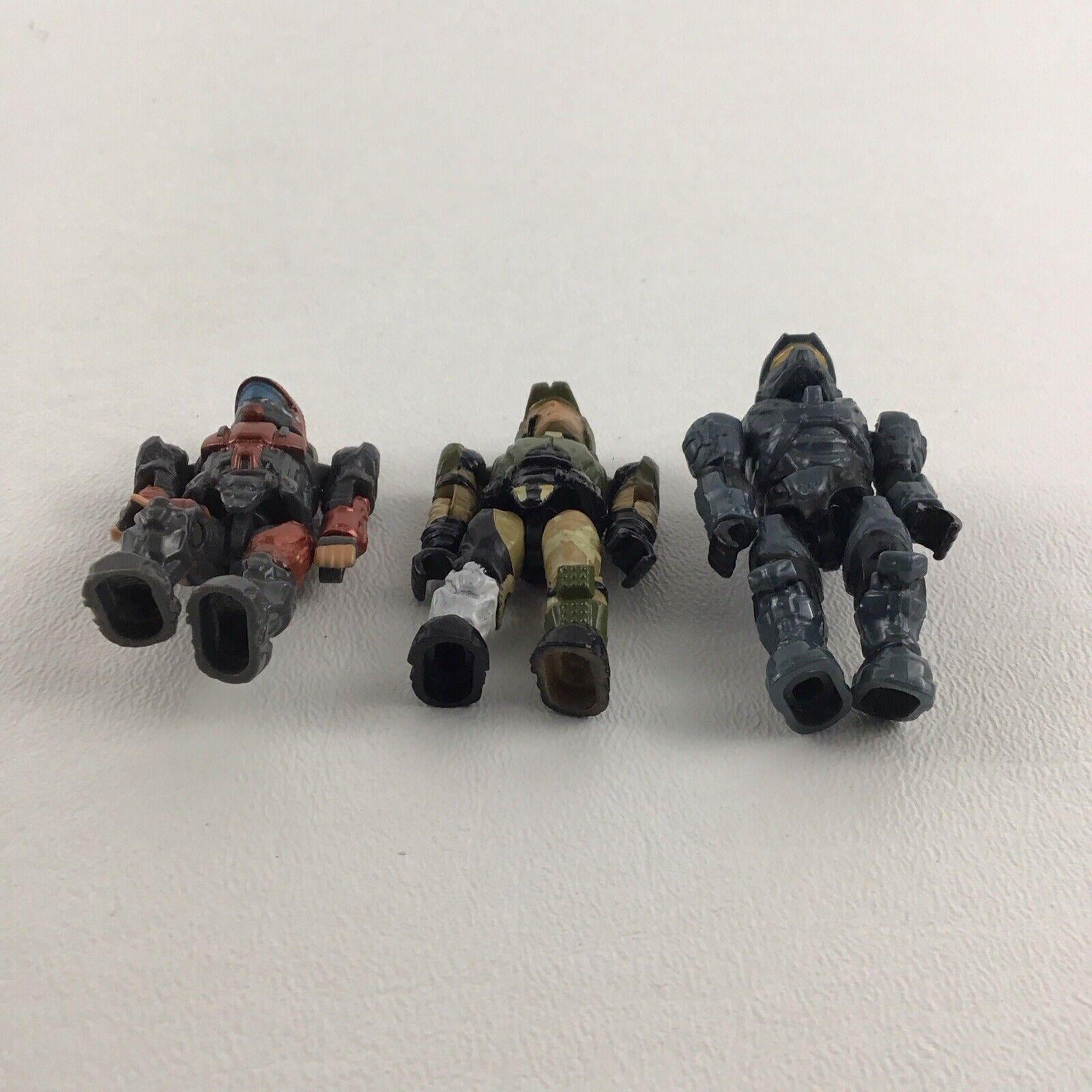 5x Halo Mega Construx Bloks Spartan Mini Figure Cyan Spartan Mark IV Teal Blue E - Foto 8