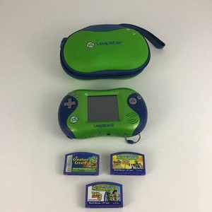 Leap Frog Leapster 2 Game System Carry Case Game Cartridges Toy