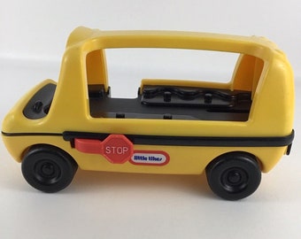 リトルタイクス スクールバス 箱付 トドルトッツ フィギュア 車 セット Little Tikes/リトルタイクス・Toddle Tots/トドルトッツ・Play Set