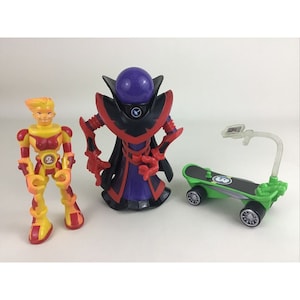 Planet Heroes Venus Dazzle Action Figure Black Hole 2006 Mattel Toy 3pc Lot