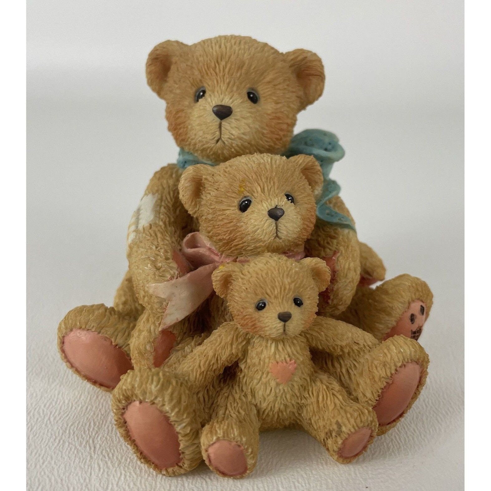 Cherished Teddies Lot Theadore Samantha and Tyler Friends Nancy