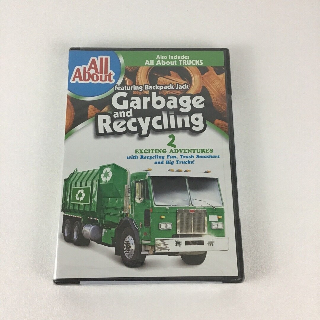 All About Garbage and Recycling 2 Exciting Adventures DVD G Etsy
