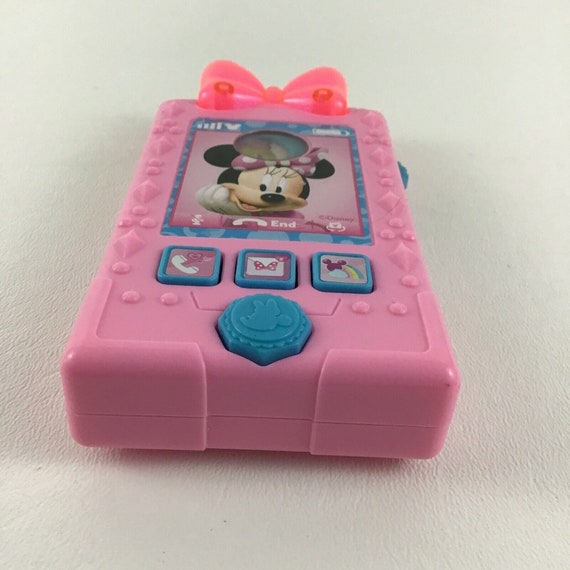 Minnie Bow-Tique Why Hello Pretend Play - Teléfono celular, luces y  sonidos, juguetes para niños a partir de 3 años por Just Play