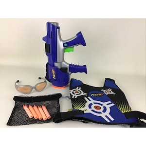 Nerf Hyper-Fire Pistol Blue
