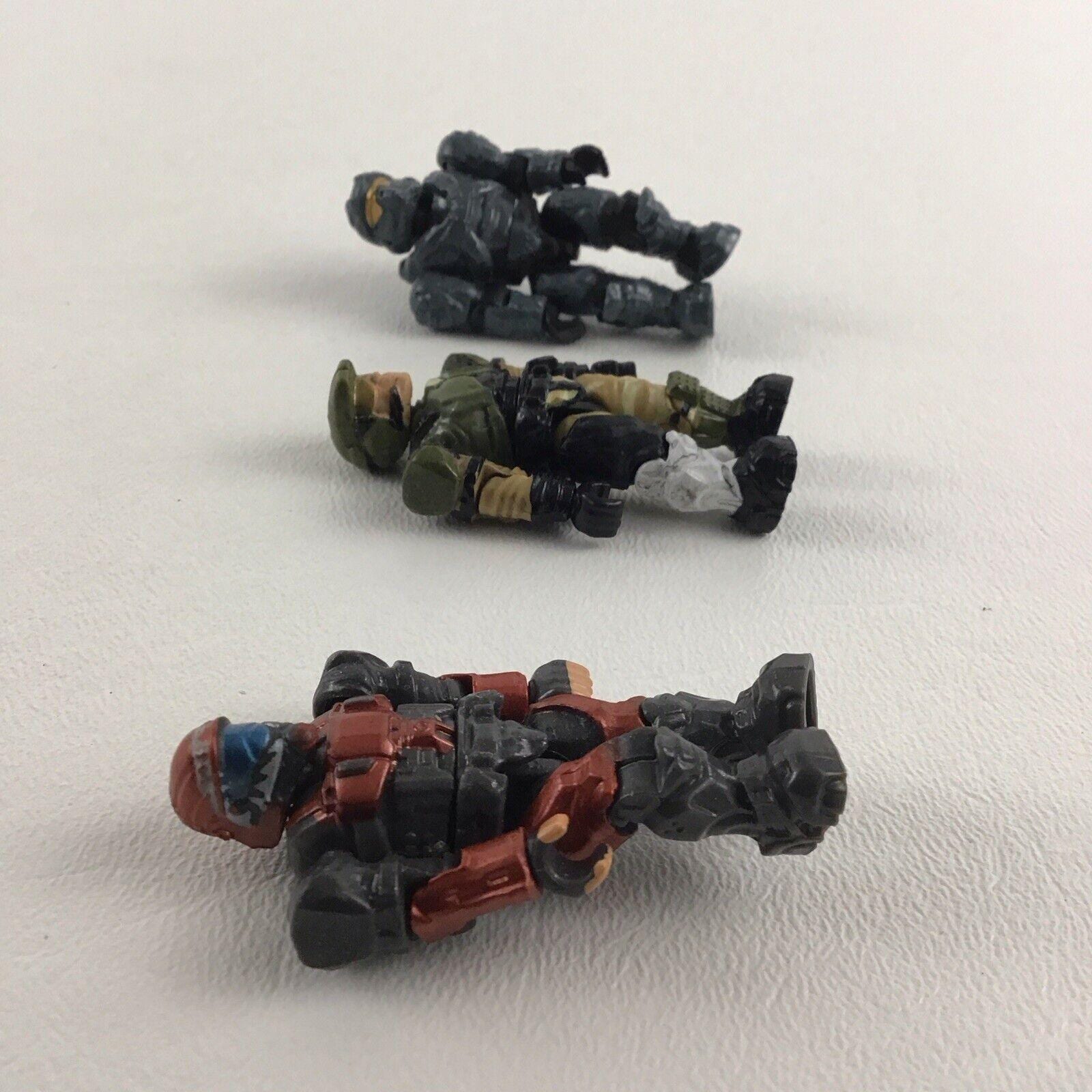 5x Halo Mega Construx Bloks Spartan Mini Figure Cyan Spartan Mark IV Teal Blue E - Foto 13