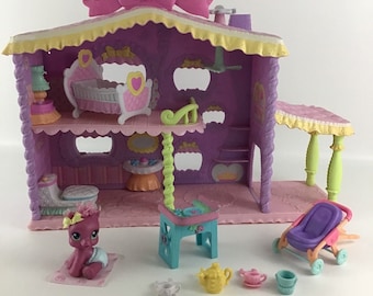 Casa de juegos y convertible familiar de My Little Pony Pinkie Pie con ponis y accesorios Etsy Espana