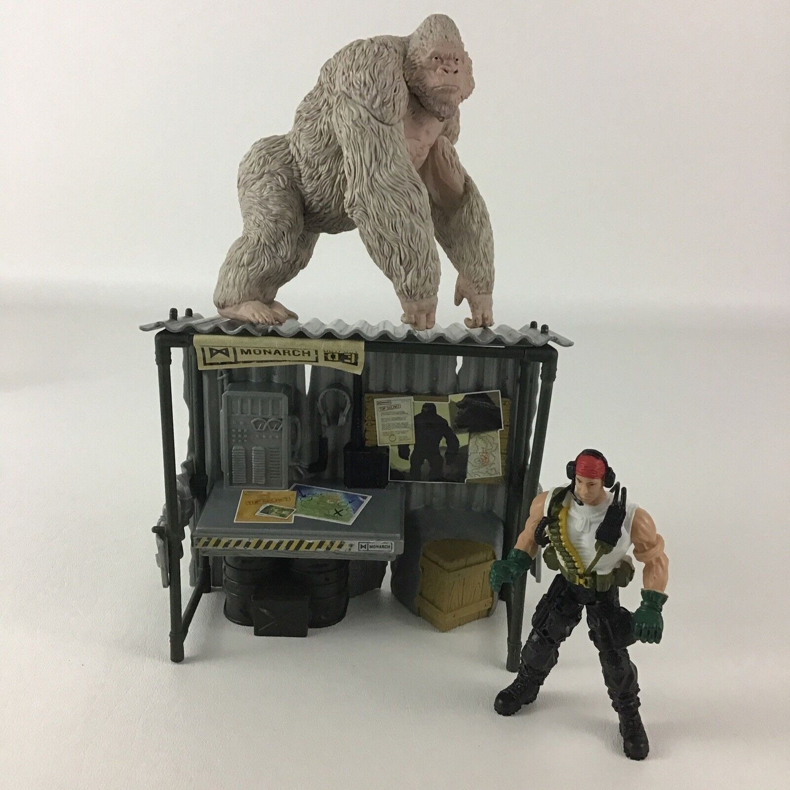 King Kong Skull Island Creature Contact Outpost Playset - Etsy Italia