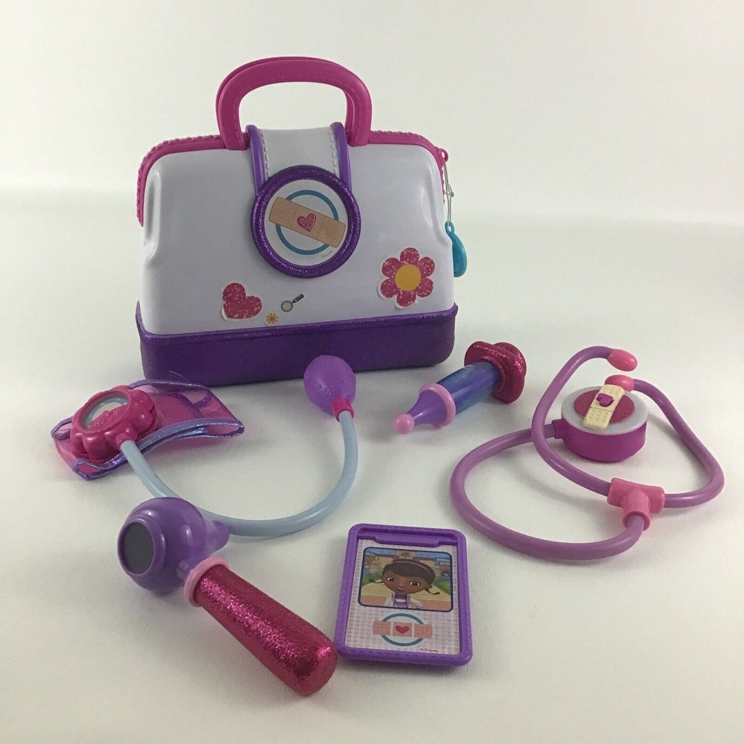 Disney Doc Mcstuffins Toy Hospital Doctor's Bag Set Nurse Etsy