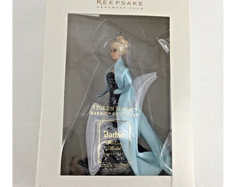 Hallmark Keepsake Christmas Ornament Stolen Magic Barbie Fashion Model 2006 New Etsy