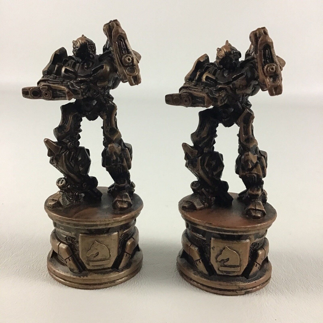 Transformers Chess Set Knight Replacement Game Pieces Gold Etsy
