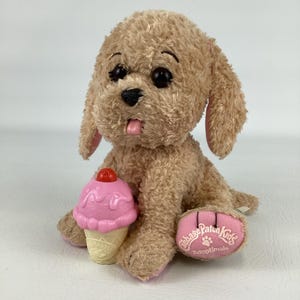 Cabbage Patch Kids Adoptimals Lots Of Licks Puppy Dog Plush Stuffed Toy Icecream