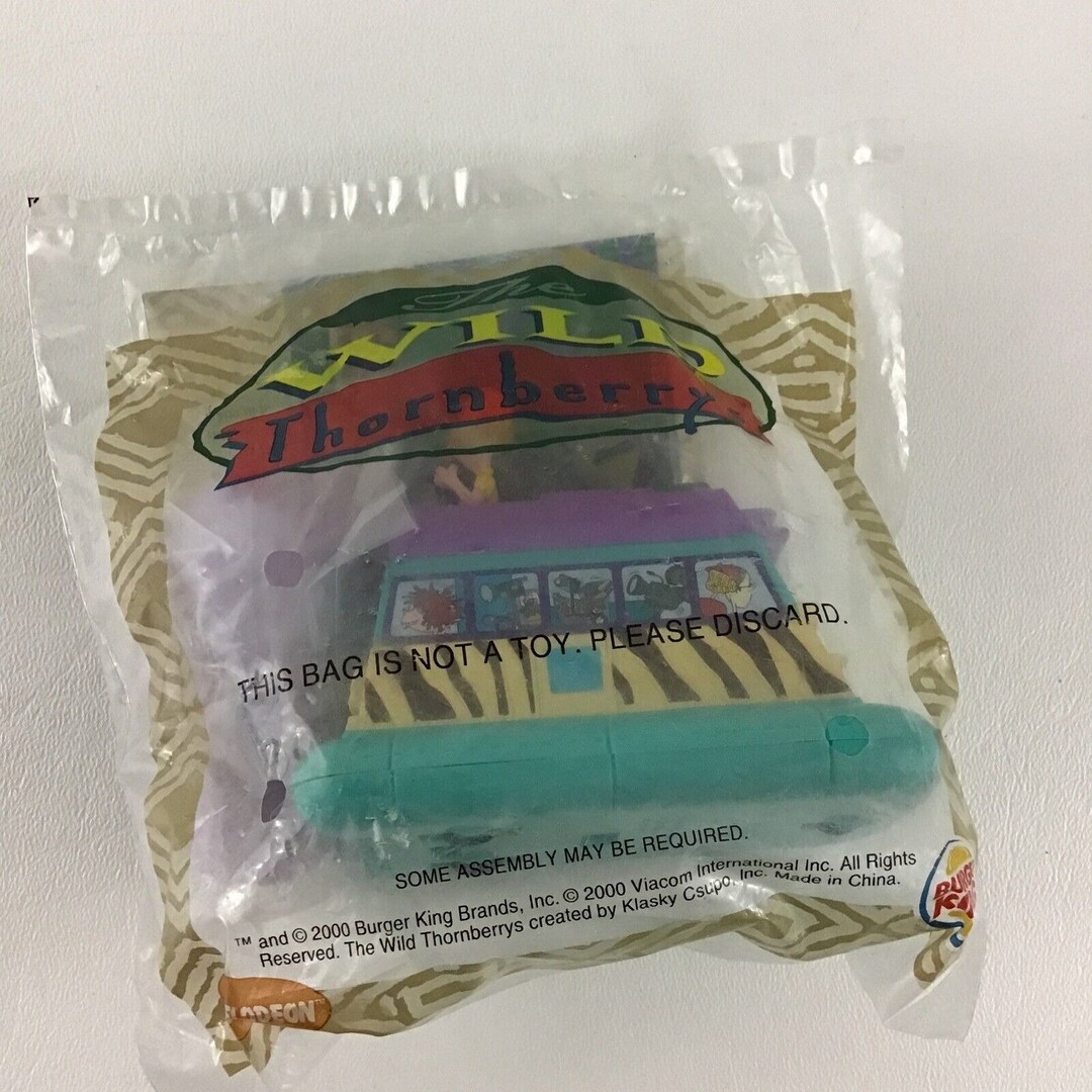 Wild Thornberrys Burger King Toy Comvee Boat Hippo Vintage 90s Etsy