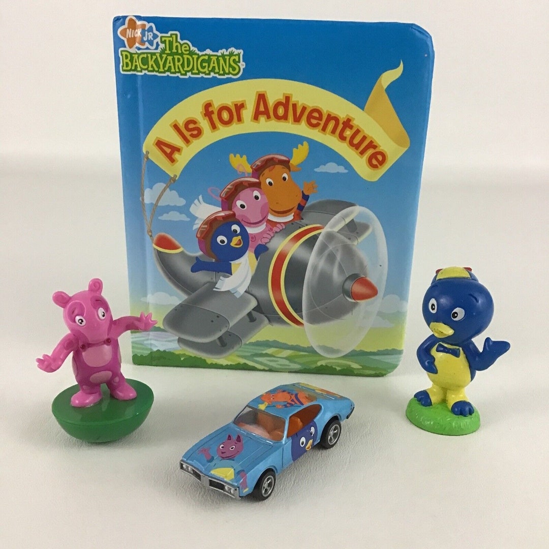 Nick Jr The Backyardigans Board Book A Is For Adventure Pablo Etsy México