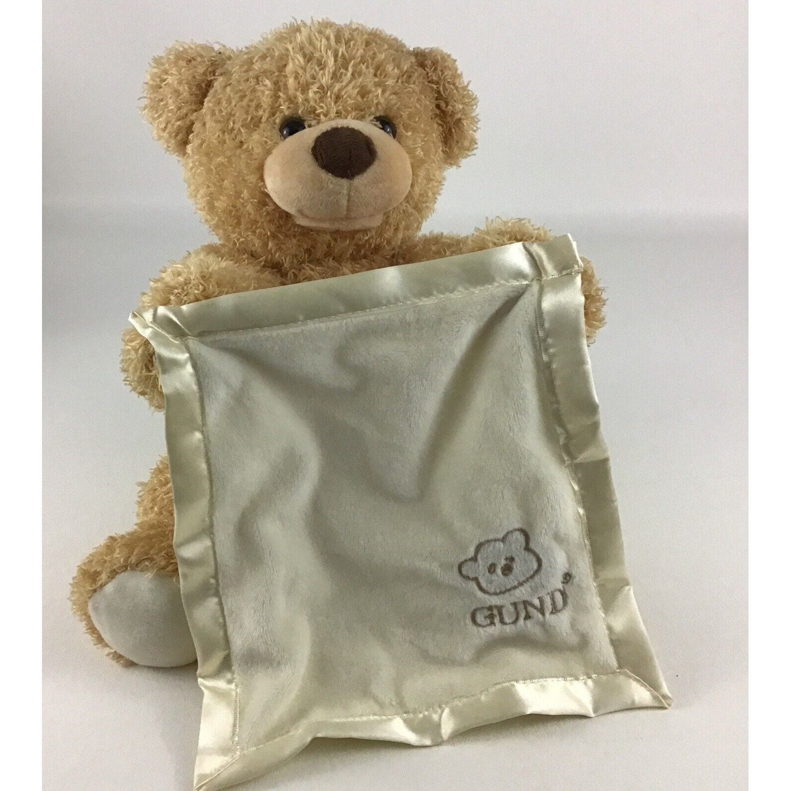  GUND Peek-A-Boo Teddy Bear Plush, Animated Stuffed Animal for  Babies and Newborns, 11.5 : Gund: Toys & Games