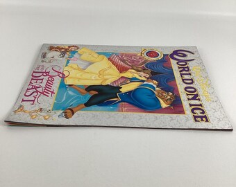 ディズニーワールド オンアイス 1993 記念プログラム 美女と野獣