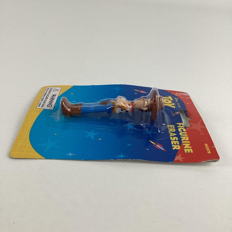 Disney Toy Story 2 Figur Radiergummi Sheriff Woody Figur Vintage 90er Jahre Mattel Neu Bild 5