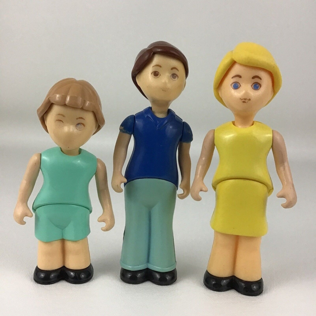 Little Tikes Vintage Dollhouse Family Members Dolls Figures - Etsy